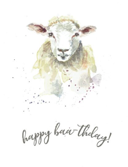 Happy Baa-thday Card!